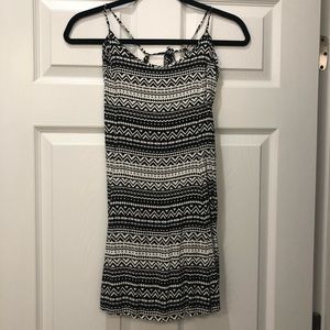Lace Up Tie Dress